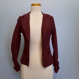 Red blazer